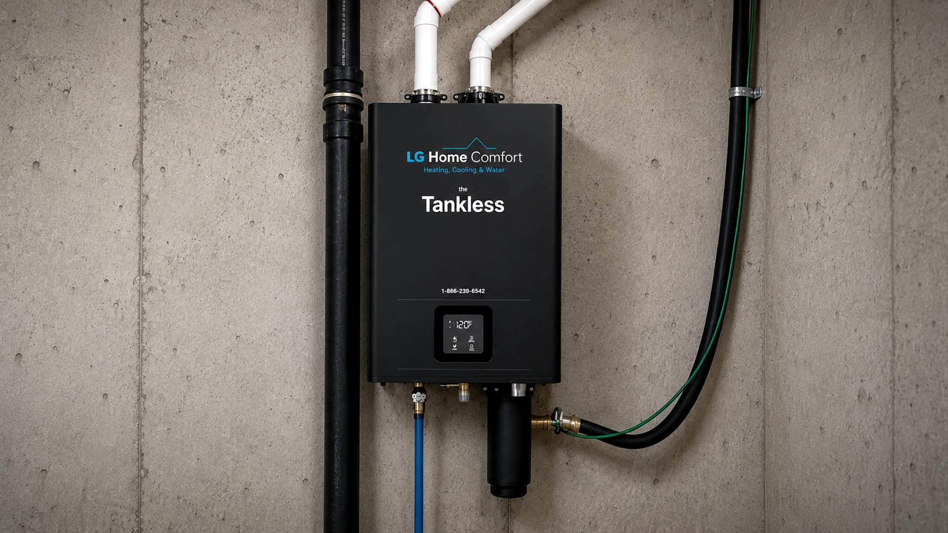 Cut Costs With Energy-Saving Tankless Water Heaters - LG Home Comfort
