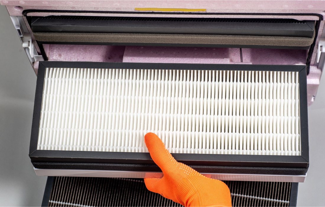 HEPA Filter Installation - LG Home Comfort