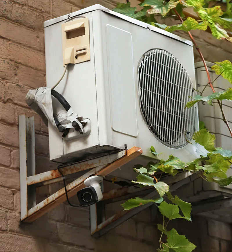 Expert air conditioning maintenance by LG Home Comfort technician in Kitchener, Ontario