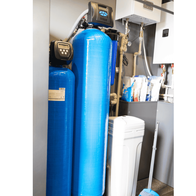 Installing-salt-free-water-softener-for-better-water-in-Fergus-ON-LG-Home-Comfort