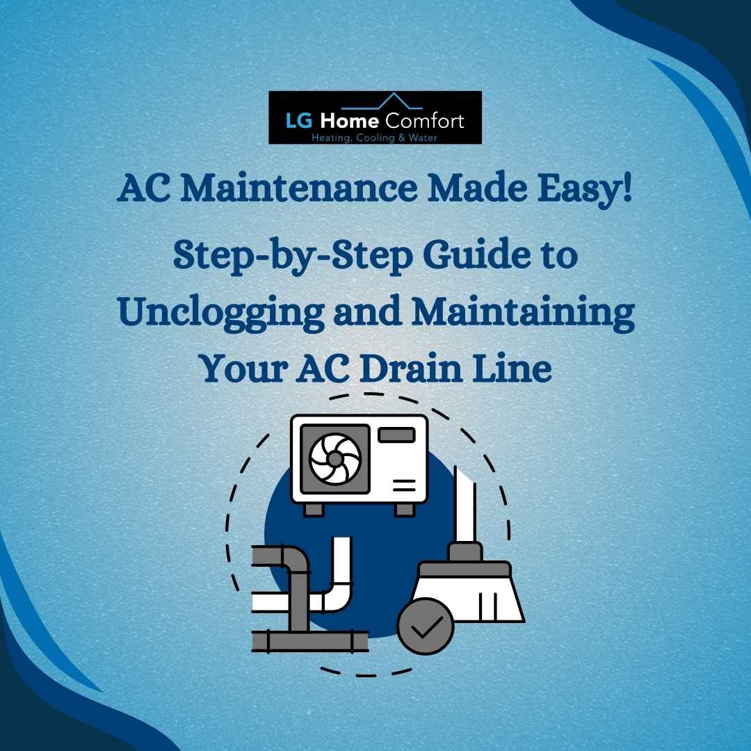 steps to unclog your ac drain line