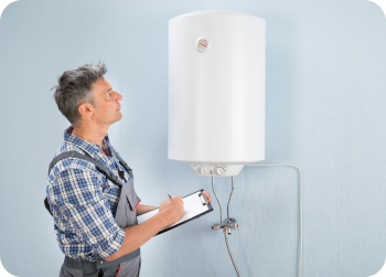 Skilled-technician-fixing-water-heater-issues-in-Strathroy-ON-LG-Home-Comfort