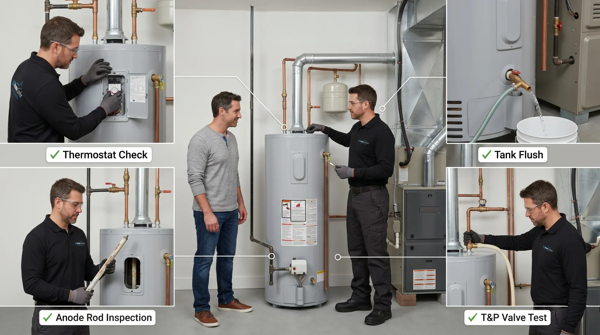 Annual water heater maintenance checklist for Ontario homeowners.