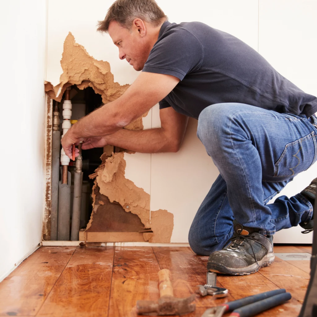 Burst pipe repair