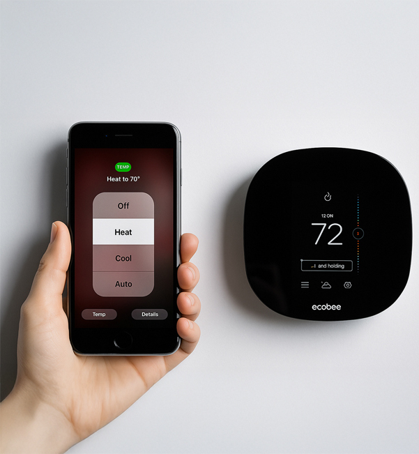 Smart furnace control for energy-efficient heating in Delhi with LG Home Comfort