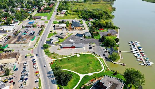 Dunnville neighbourhood—covered by LG Home Comfort’s HVAC solutions