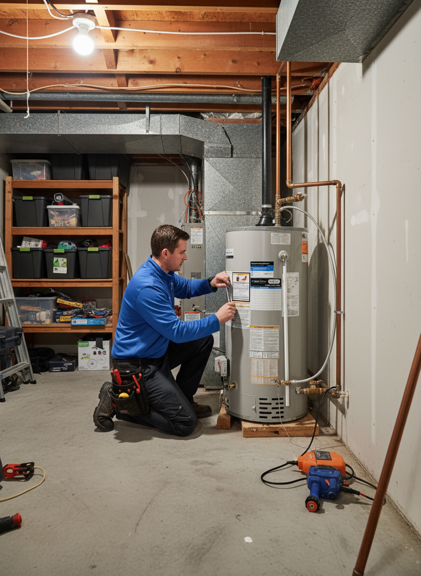 Fast and reliable water heater repair in North York- LG Home Comfort