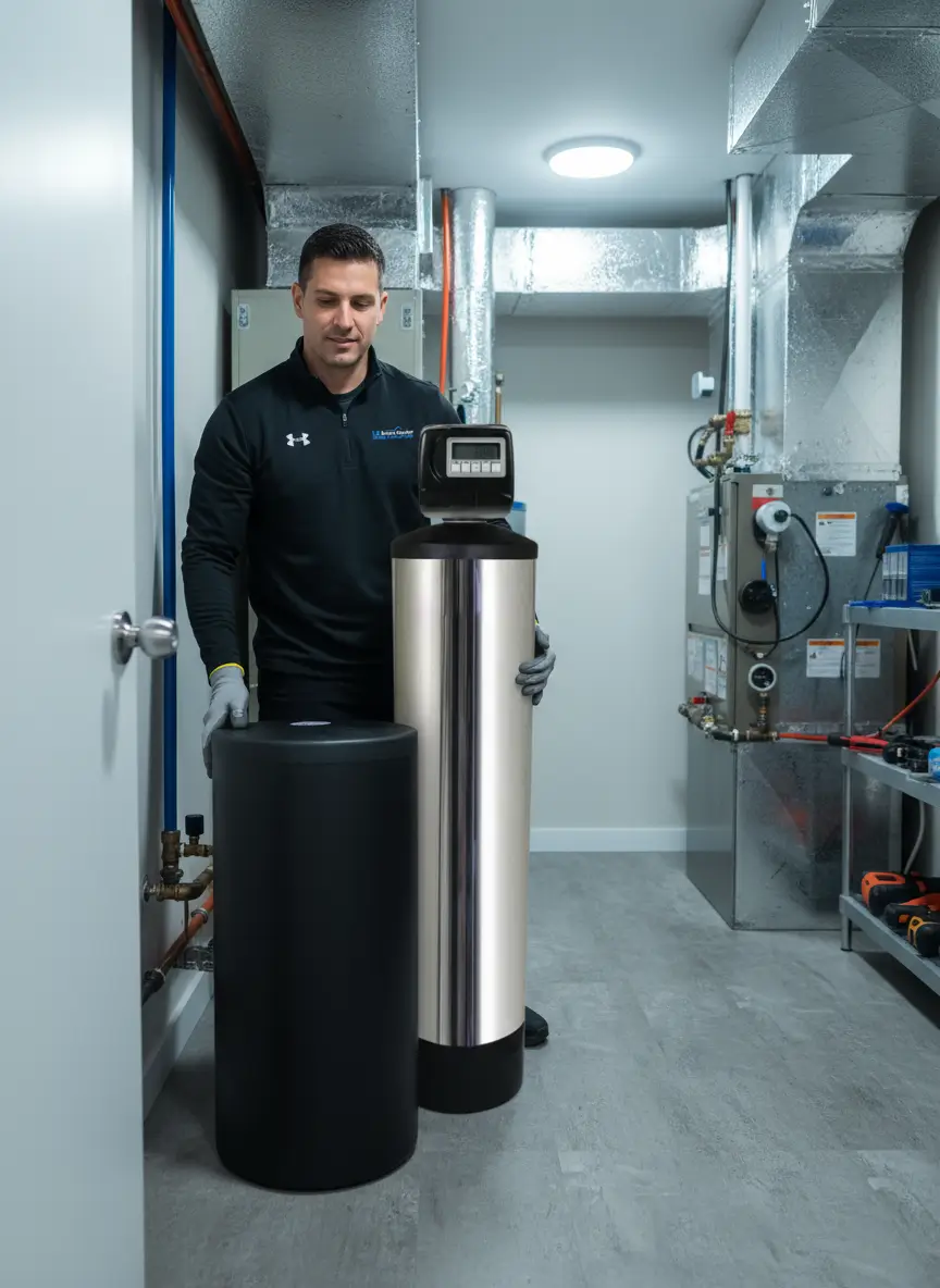Home water purification system installed in Stratford