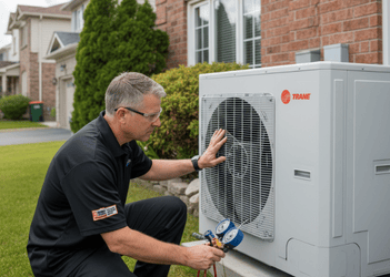 Routine maintenance for efficient heat pump operation