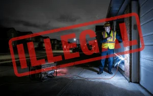 Backfeeding generator danger, Ontario ESA