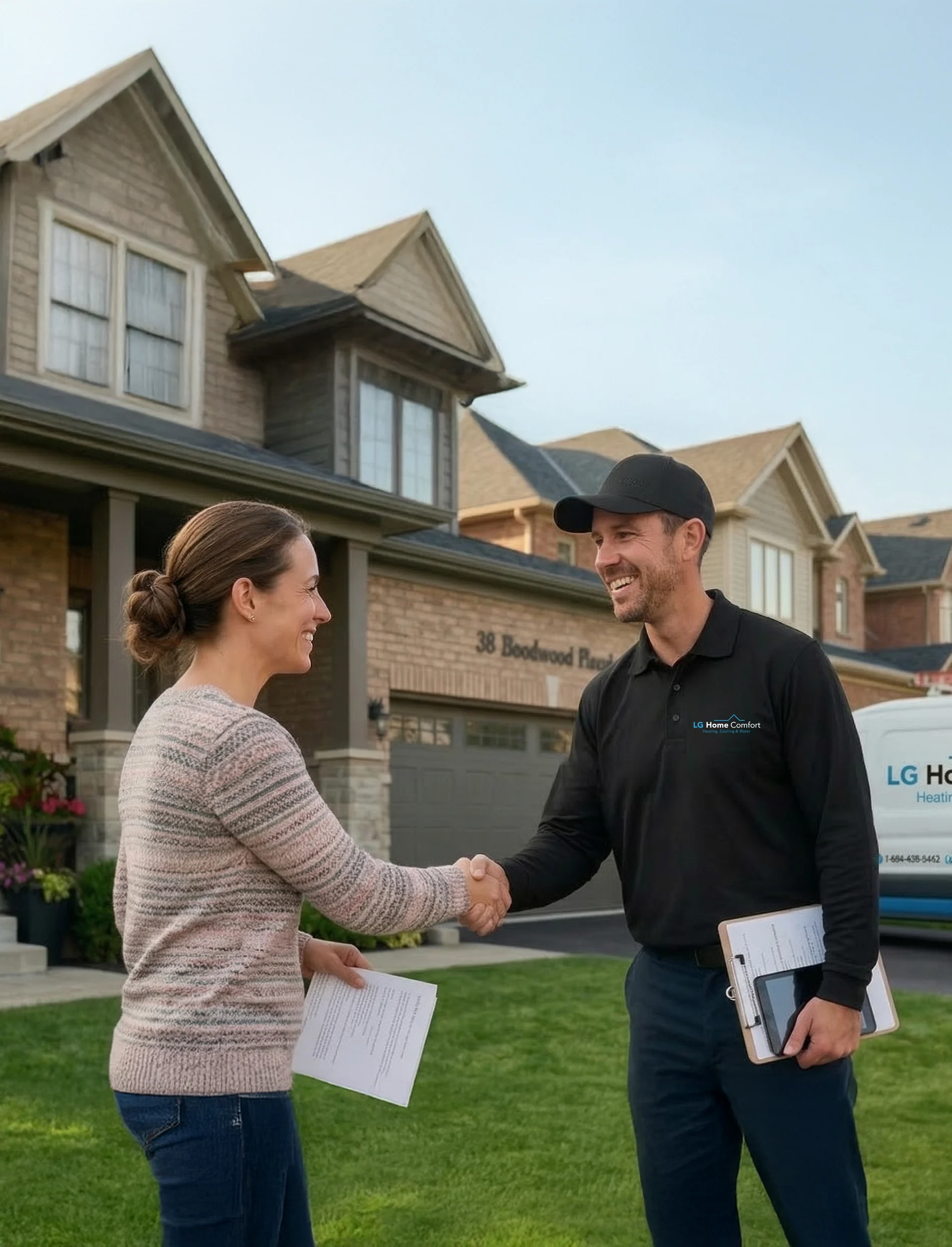 Expert HVAC system installation for new furnaces, air conditioners, and heat pumps, ensuring optimal home comfort and energy efficiency for residents