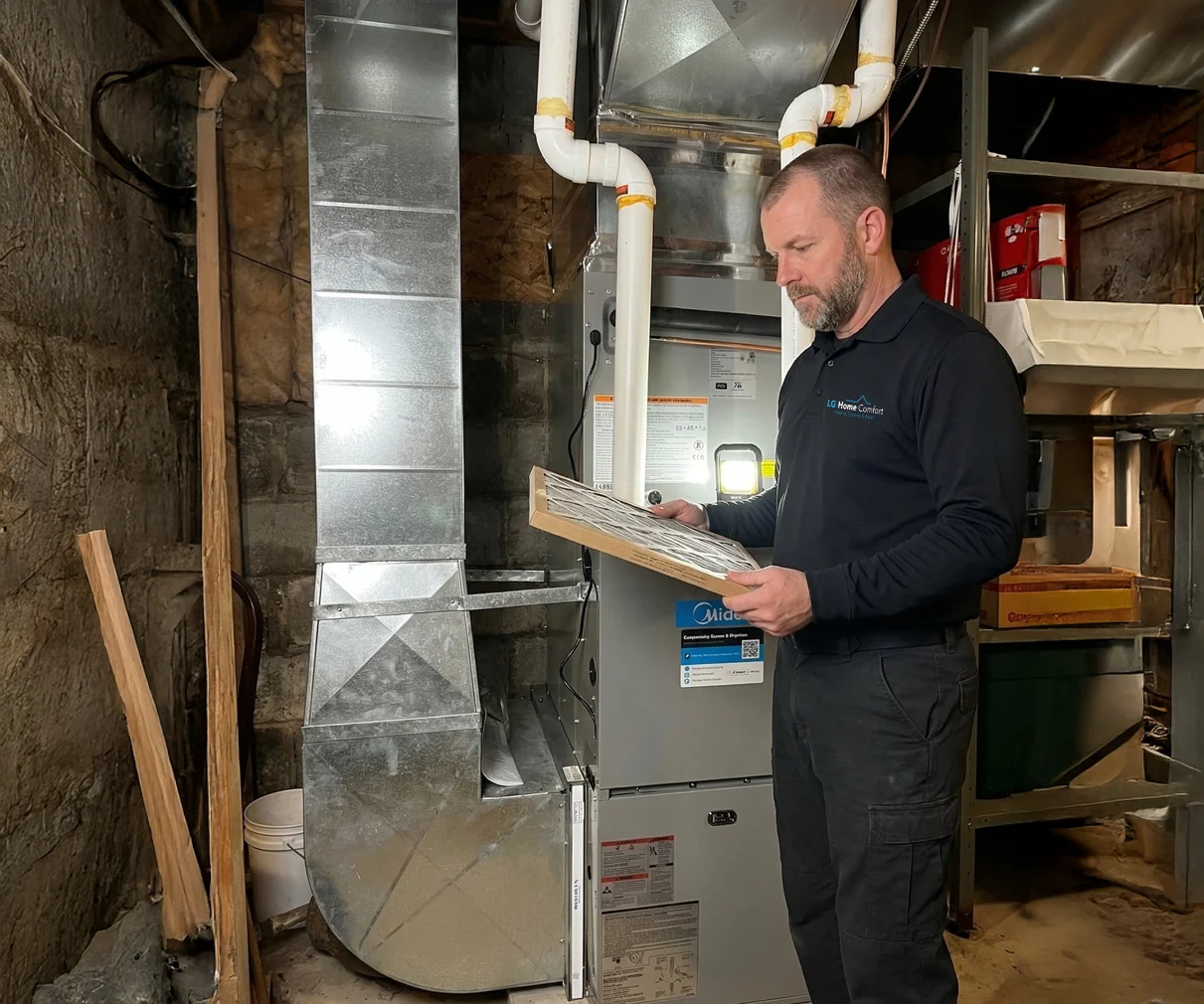 Furnace, AC and Heat Pump Repair, Replacement or Installation Caledonia