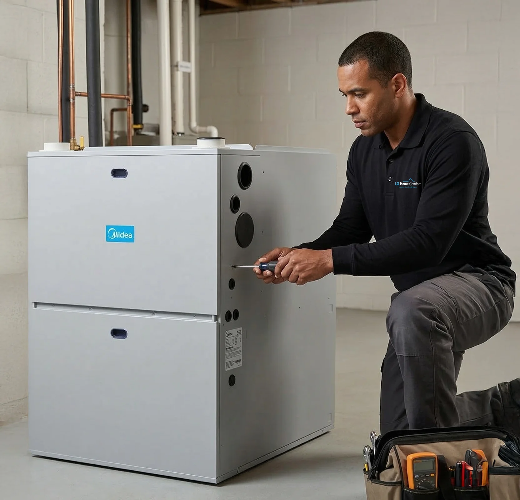 Reliable and fast HVAC repair support from LG Home Comfort, providing expert troubleshooting and emergency solutions for residential systems throughout
