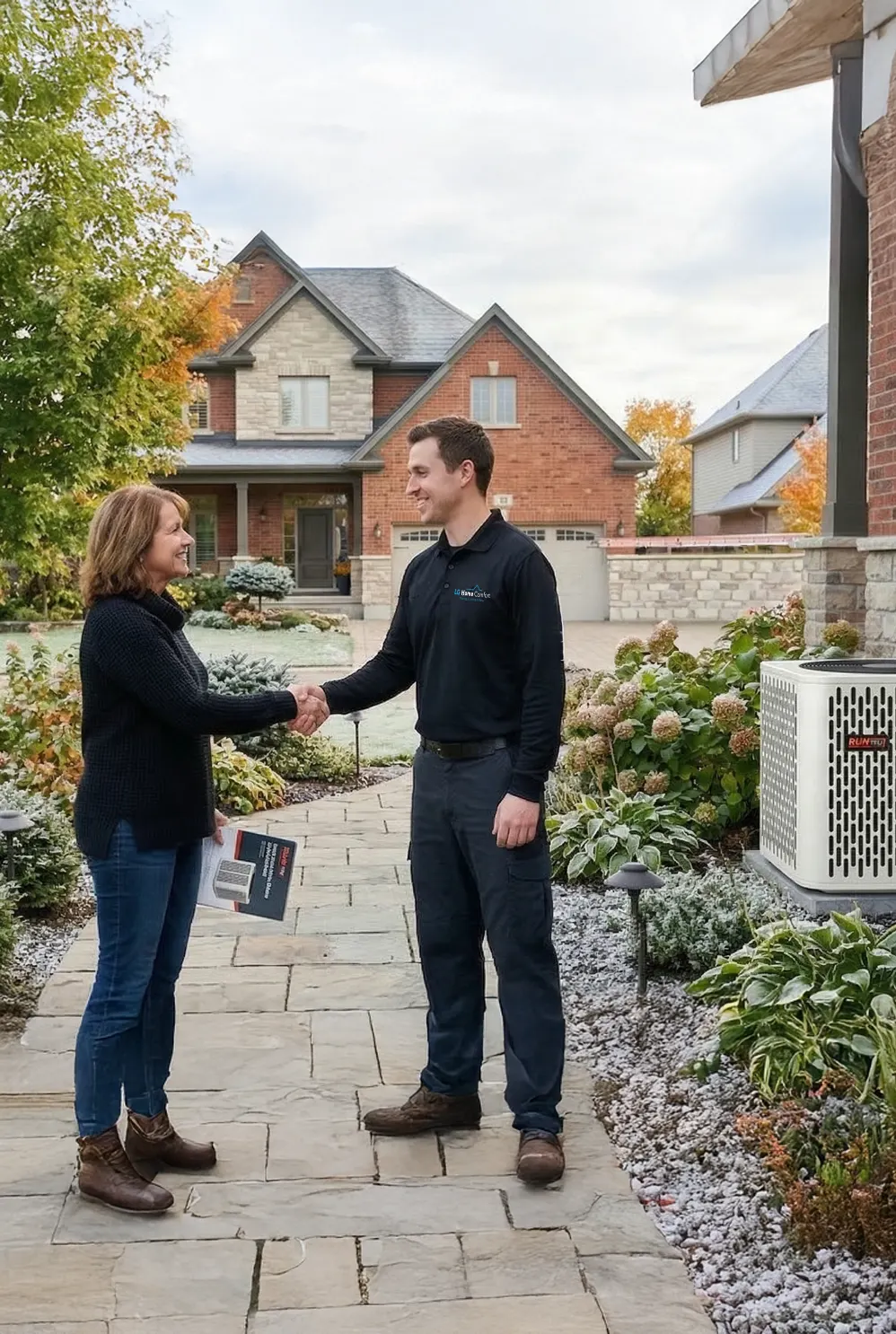 Skilled professionals performing high-quality HVAC services and system maintenance for residential homes across Waterloo