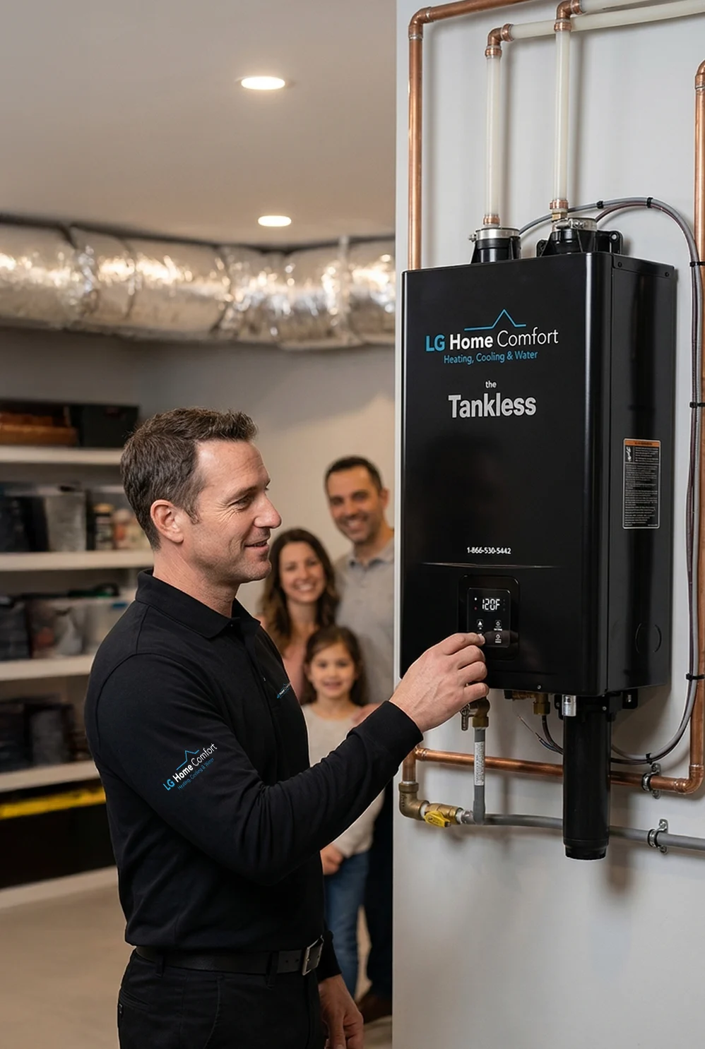 Trusted HVAC solutions, including furnace and cooling system installations, that make LG Home Comfort the top choice for homeowners in Bradford