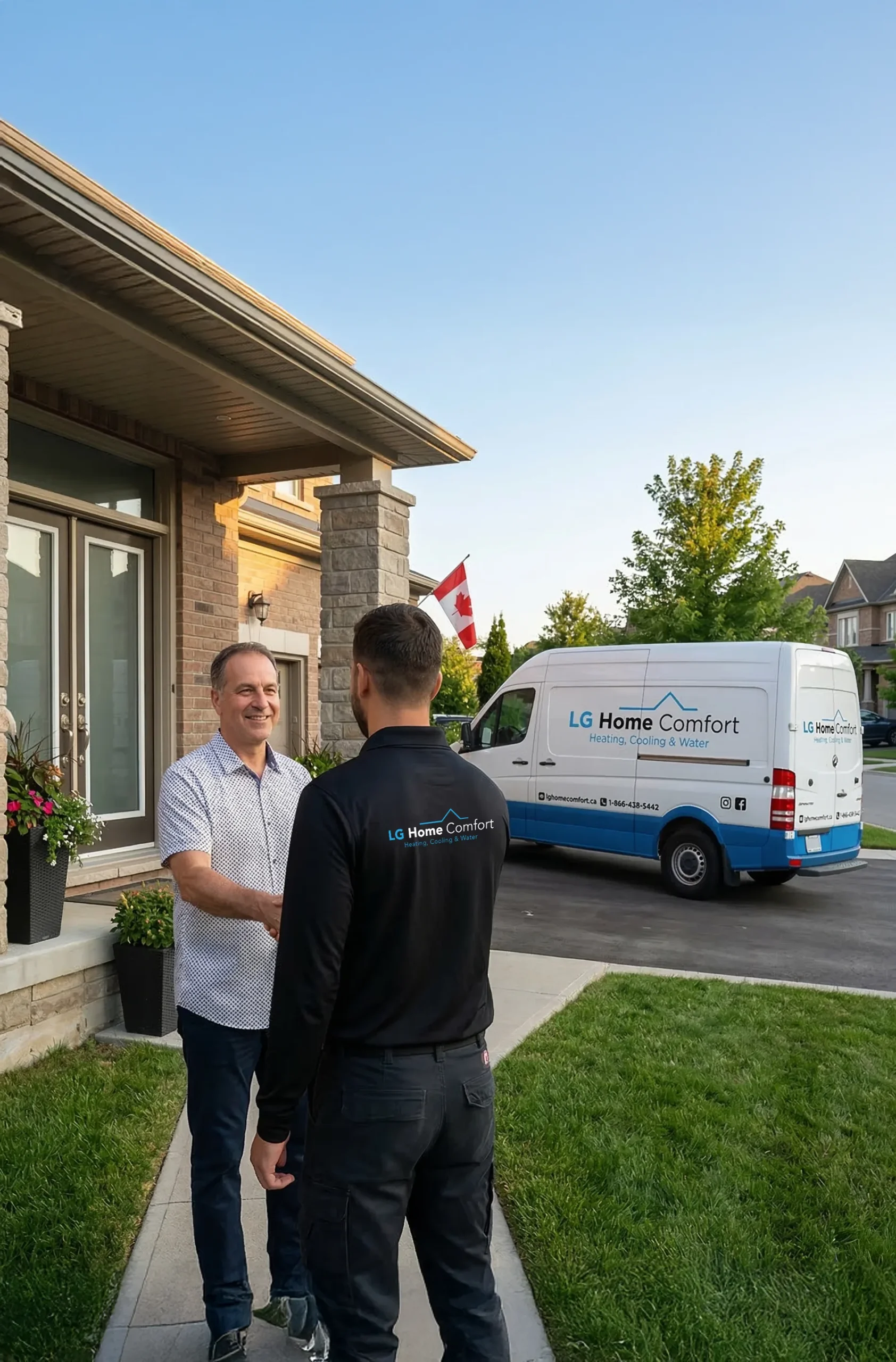 Your local Markham, Ontario AC and furnace experts from LG Home Comfort, providing professional installation and emergency repair services day or night